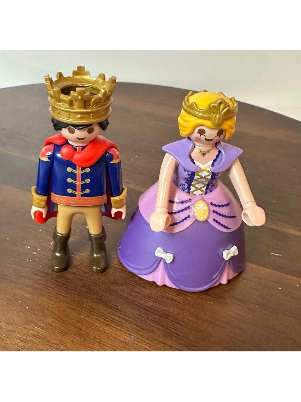 Playmobil Royal Couple – Prince & Princess Crowned Figures in Formal Attire